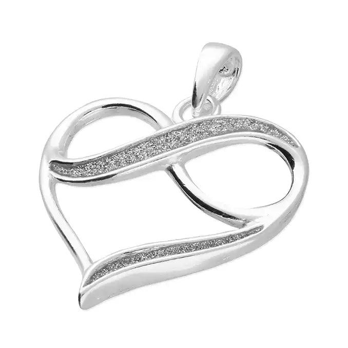 Infinity Heart Pendant - T.M. Barber