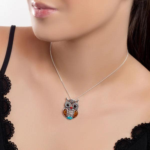 Owl Pendant - T.M. Barber