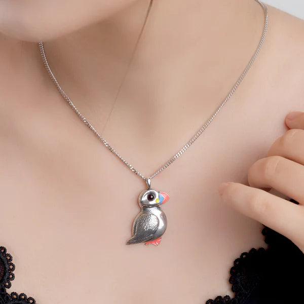 Puffin Pendant - T.M. Barber