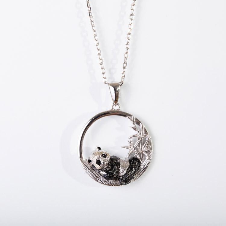 Sleeping Panda Pendant - T.M. Barber