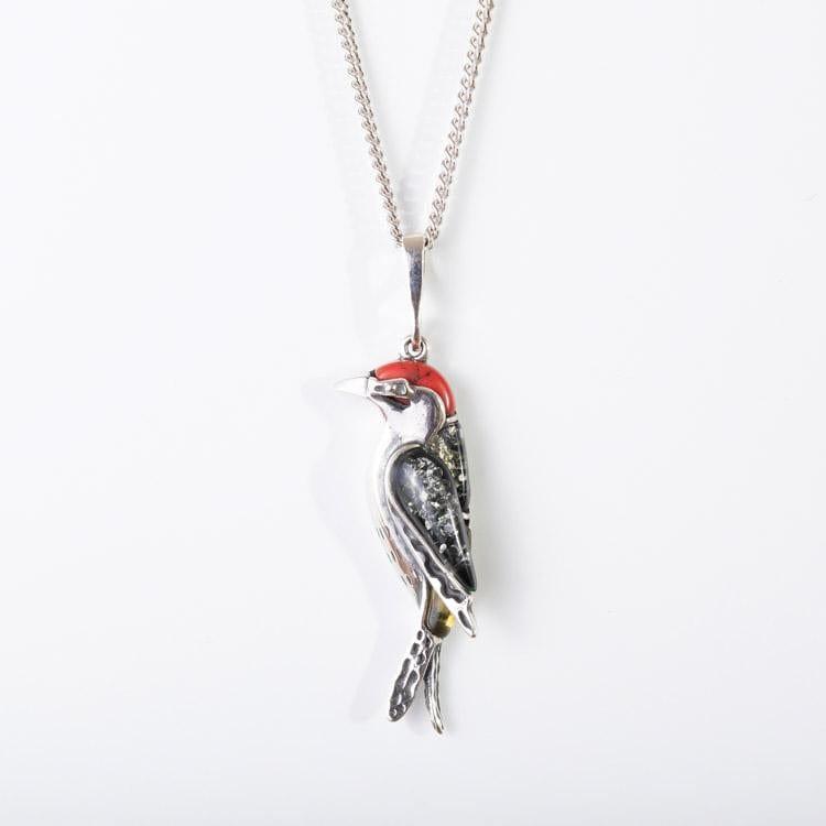 Woodpecker Pendant - T.M. Barber